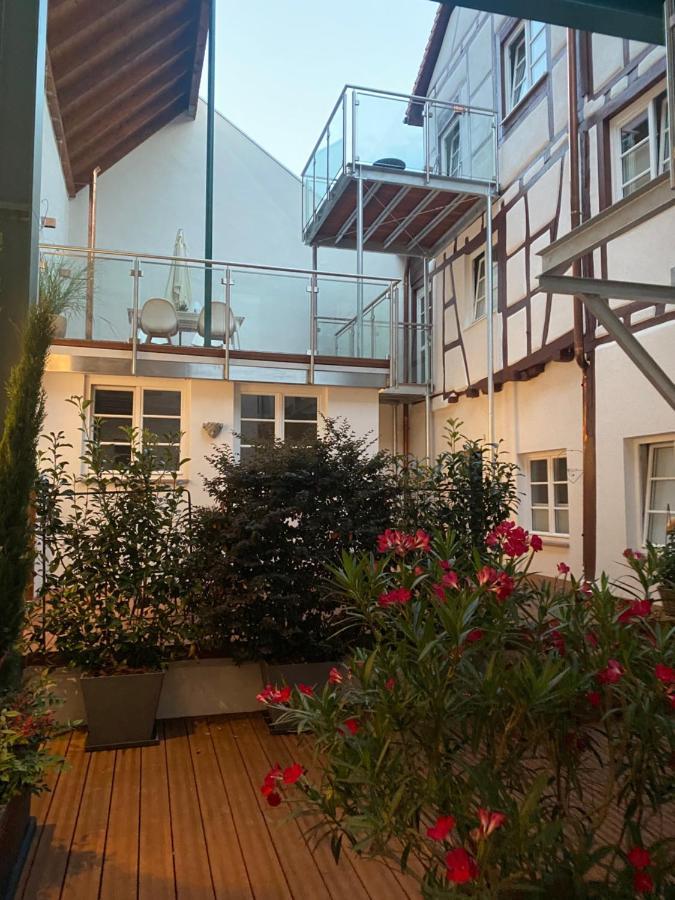 Das Schiefe Haus - Wohnung "Altstadt" Heppenheim  Экстерьер фото